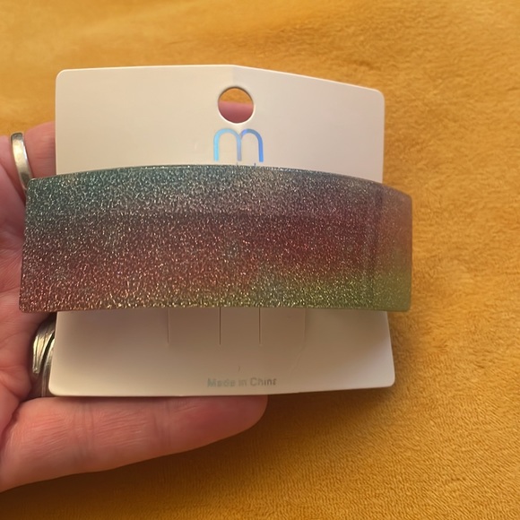 Rainbow barrette Care Bears Glittery Sparkly - Picture 2 of 2